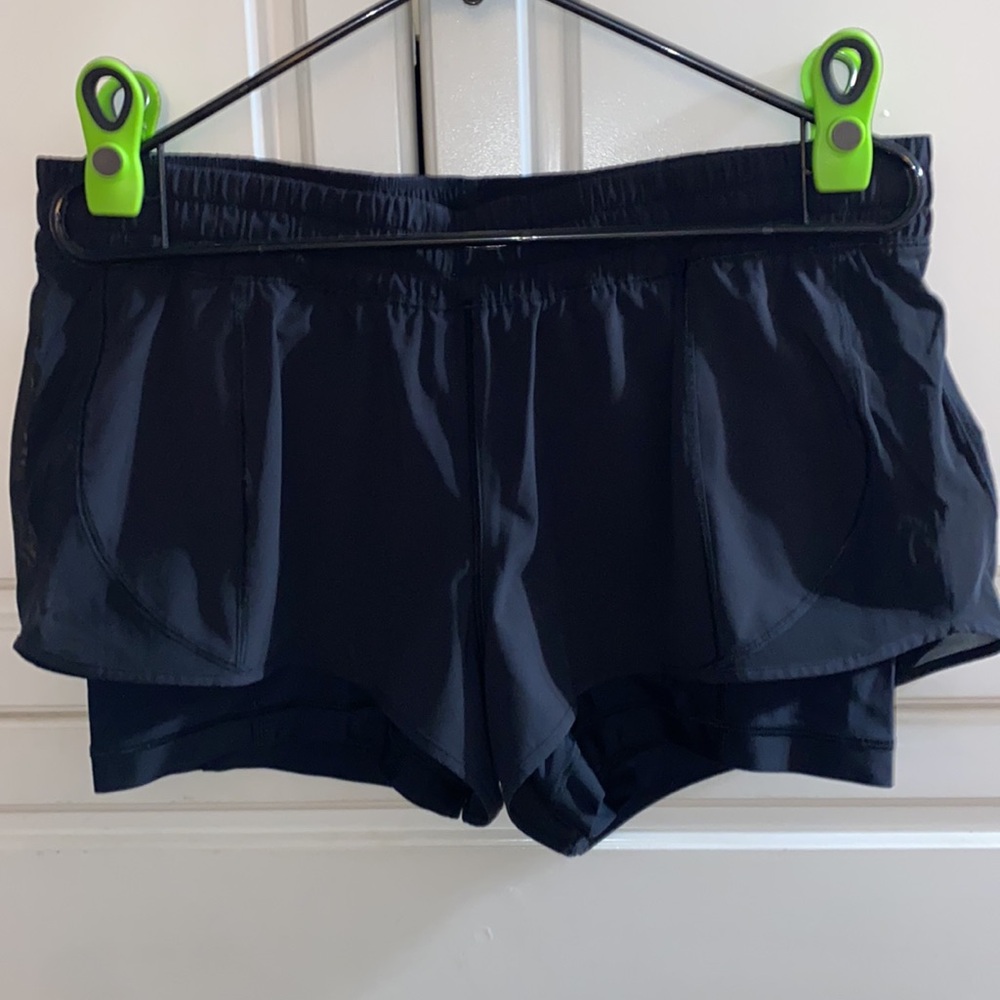 Lululemon Black Athletic Shorts